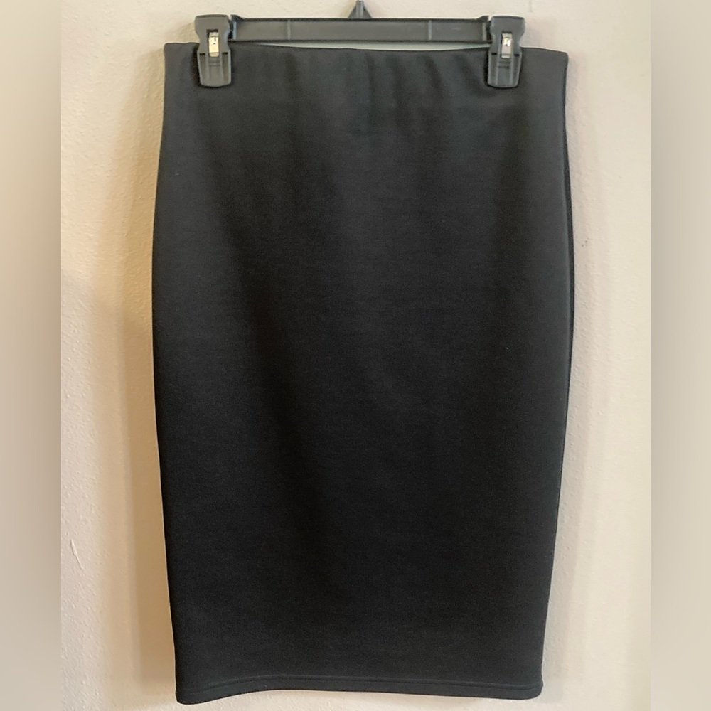 Sequin hearts pencil skirt